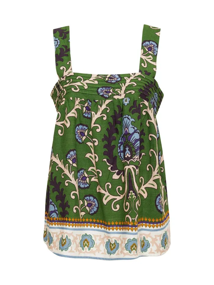 Sanctuary Clothing Tees and Tops Women Button Back Cami Mezzo Tile Sanctuary Clothing Tees and Tops Women Button Back Cami Mezzo Tile