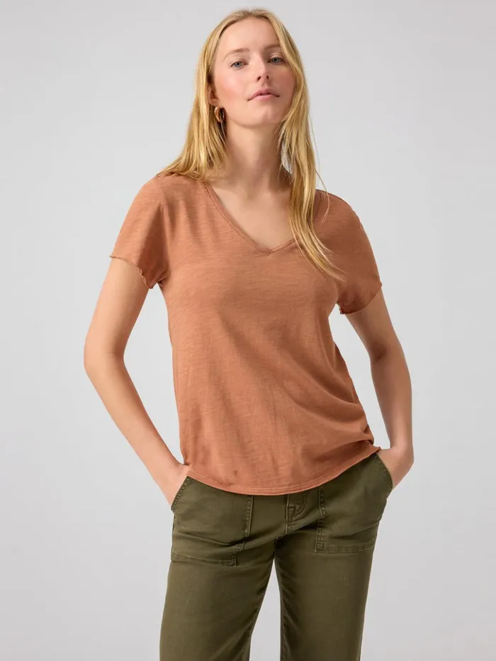 Sanctuary Clothing Tees and Tops Women Carefree Tee Mocha Mousse Sanctuary Clothing Tees and Tops Women Carefree Tee Mocha Mousse