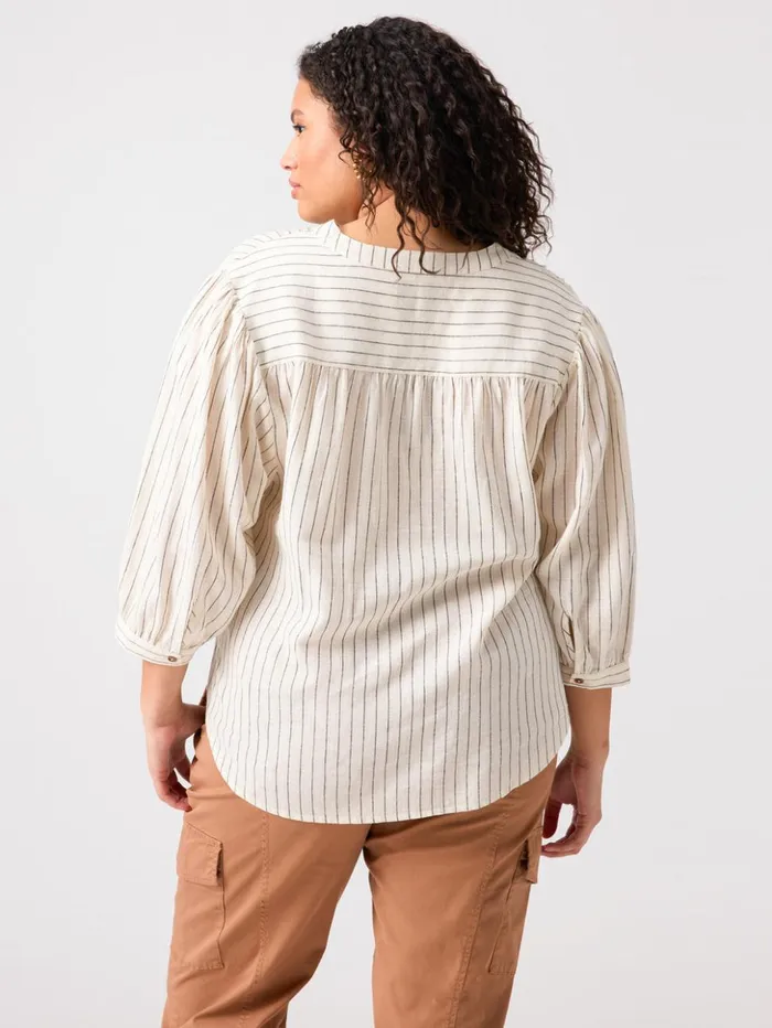 Sanctuary Clothing Tees and Tops Women The Shirt Birch Stripe Inclusive Collection