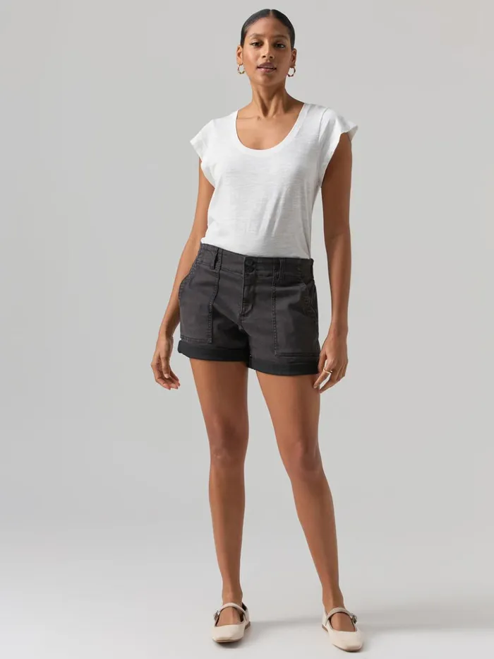 Sanctuary Clothing Tees and Tops Women West Side Tee White Sanctuary Clothing Tees and Tops Women West Side Tee White