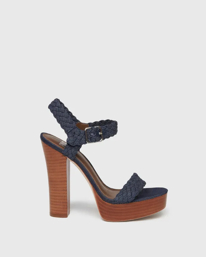 Sandals Charlotte Sandal 8211 Indigo Denim PAIGE Women