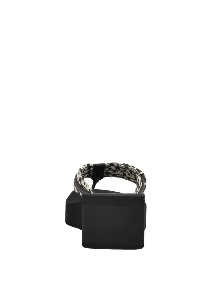 Sandals Ediva Wedge FlipFlops Black 001 8211 GUESS Women
