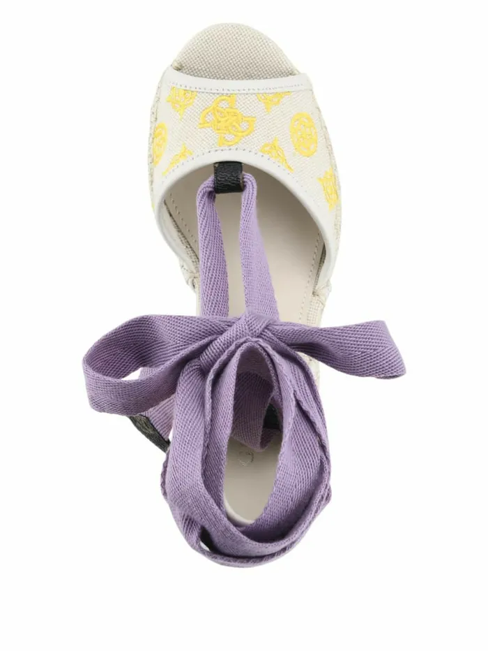 Sandals Halona Tie Espadrille Wedges Light Natural 8211 GUESS Women Sandals Halona Tie Espadrille Wedges Light Natural 8211 GUESS Women