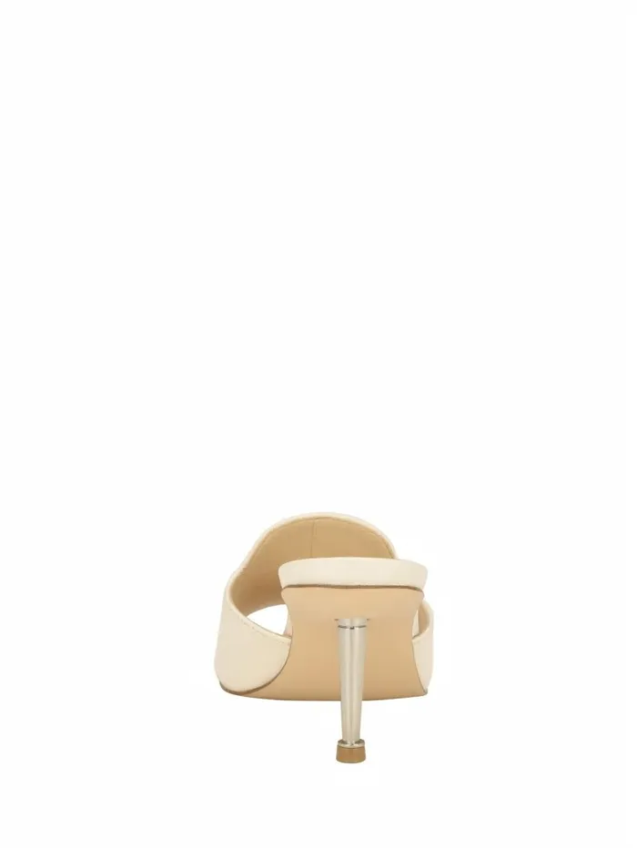 Sandals Snapps G Kitten Mules Ivory 150 8211 GUESS Women Sandals Snapps G Kitten Mules Ivory 150 8211 GUESS Women