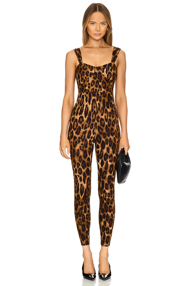 Sarah Jumpsuit Leopard Women Lovers and Friends Jumpsuits