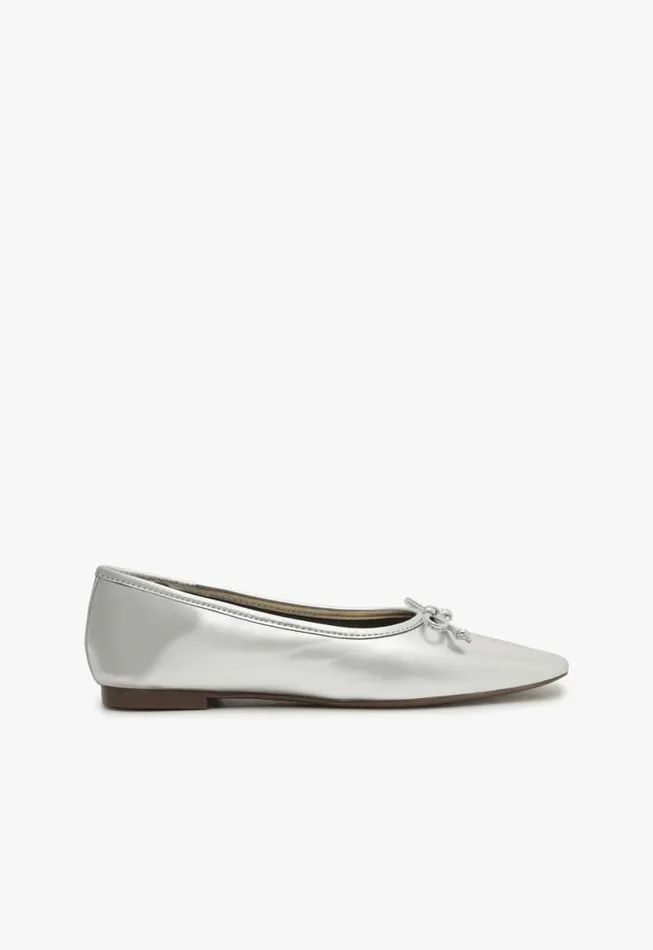 Schutz Shoes Ballerinas Arissa Silver 8211 Women