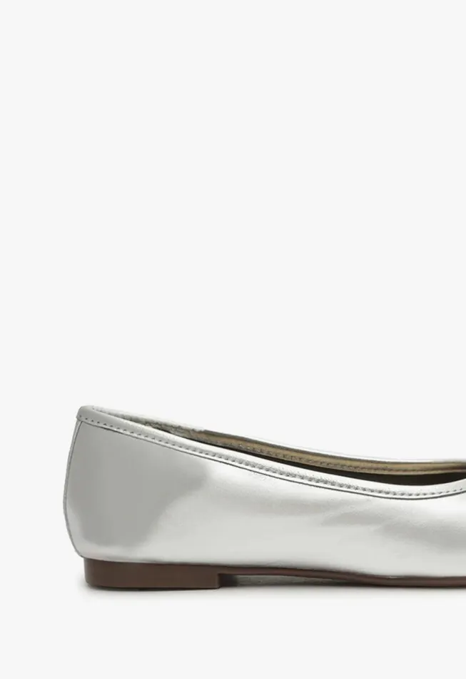 Schutz Shoes Ballerinas Arissa Silver 8211 Women