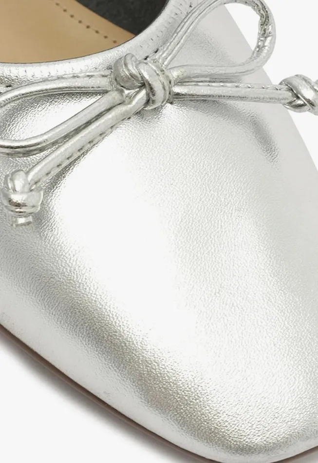Schutz Shoes Ballerinas Arissa Silver 8211 Women