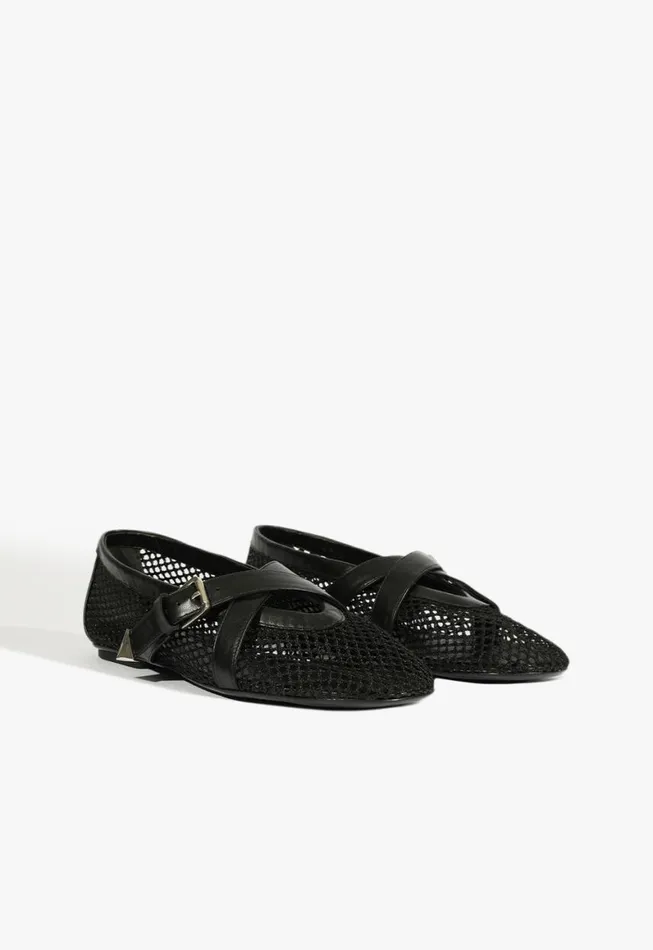 Schutz Shoes Ballerinas Nadine Ballet Flat Black 8211 Women