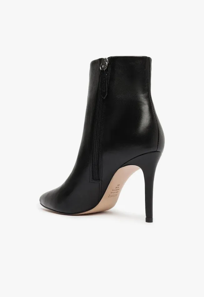 Schutz Shoes Booties Magali Leather Bootie Black 8211 Women