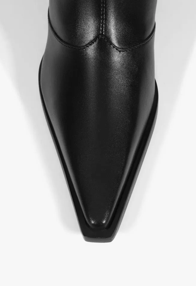 Schutz Shoes Booties Raffaela Mid Bootie Black 8211 Women