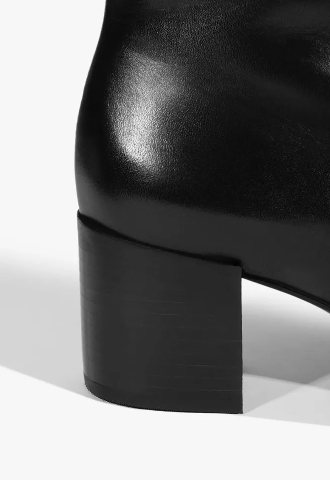 Schutz Shoes Booties Raffaela Mid Bootie Black 8211 Women