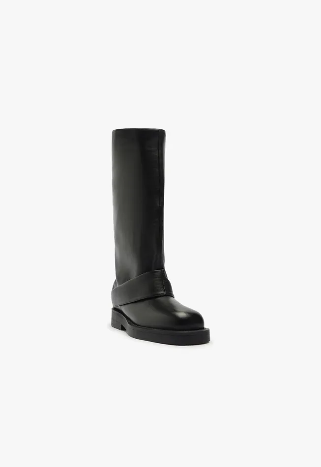 Schutz Shoes Boots Keira Up Cloak Black 8211 Women