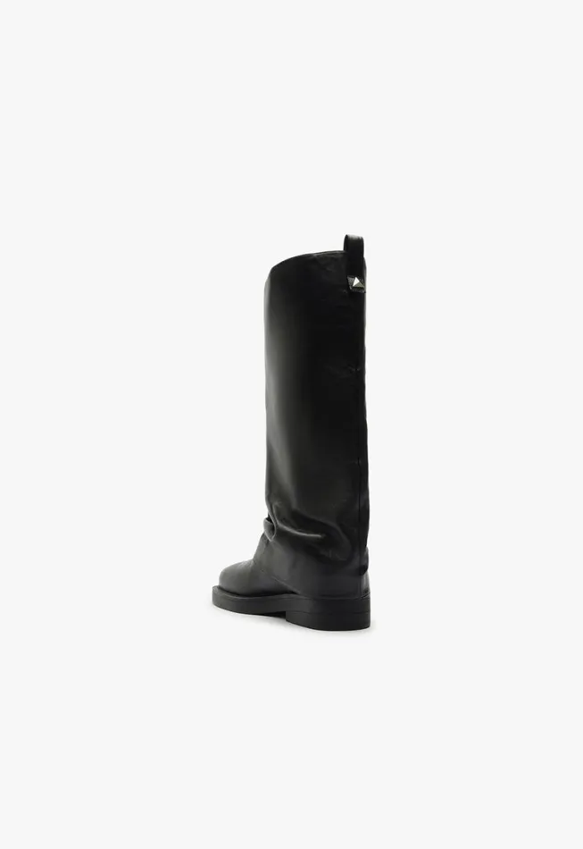 Schutz Shoes Boots Keira Up Cloak Black 8211 Women