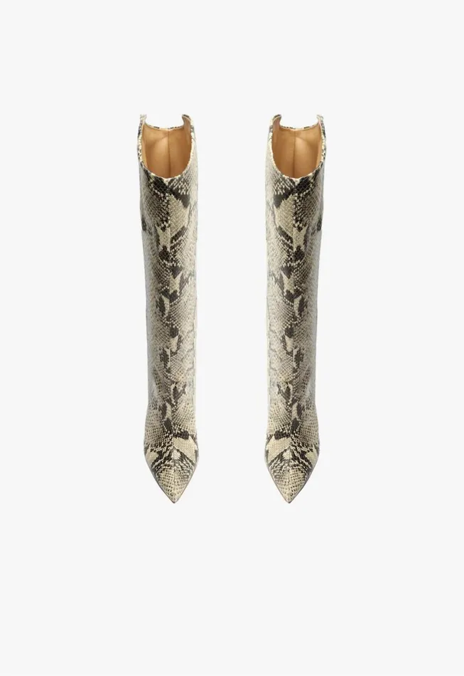 Schutz Shoes Boots Maryana Boot Natural Snake 8211 Women
