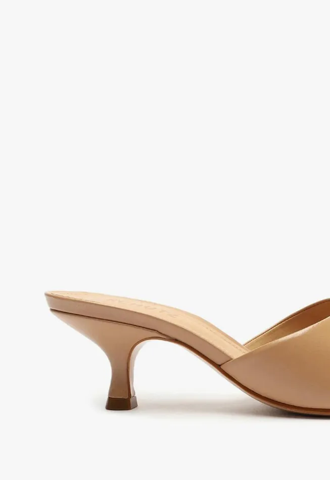 Schutz Shoes Mules Dethalia Leather Sandal Honey Beige 8211 Women Schutz Shoes Mules Dethalia Leather Sandal Honey Beige 8211 Women