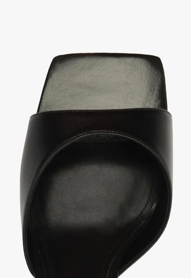 Schutz Shoes Mules Dethalia Pin Sandal Black 8211 Women
