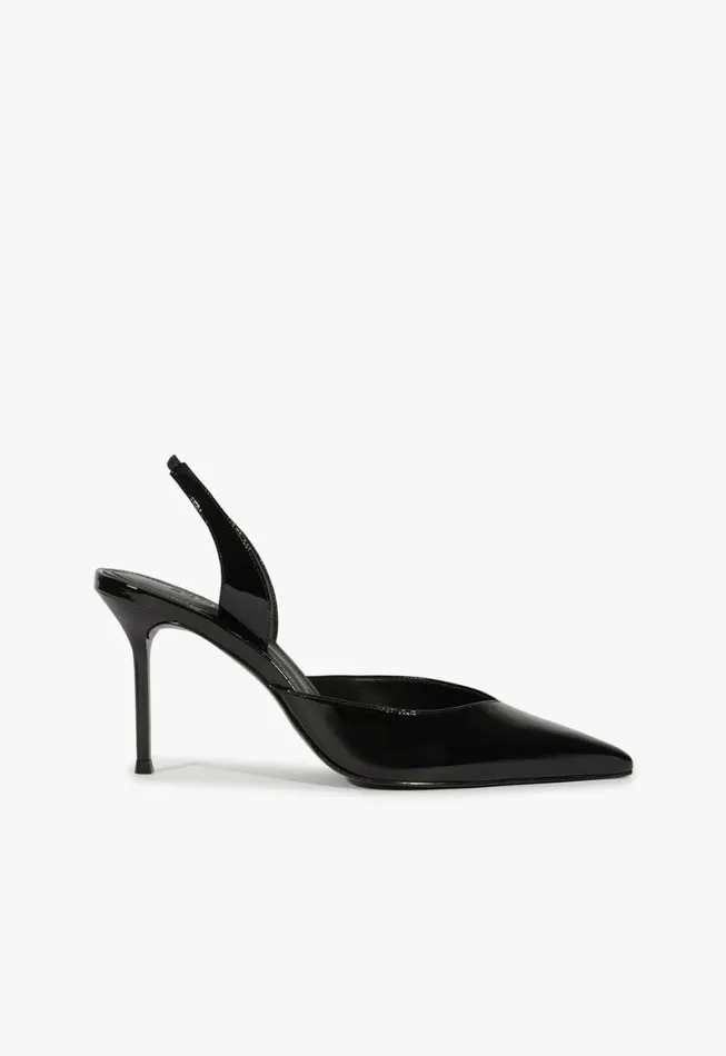 Schutz Shoes Pumps Lexi Sling Patent Leather Pump Black 8211 Women