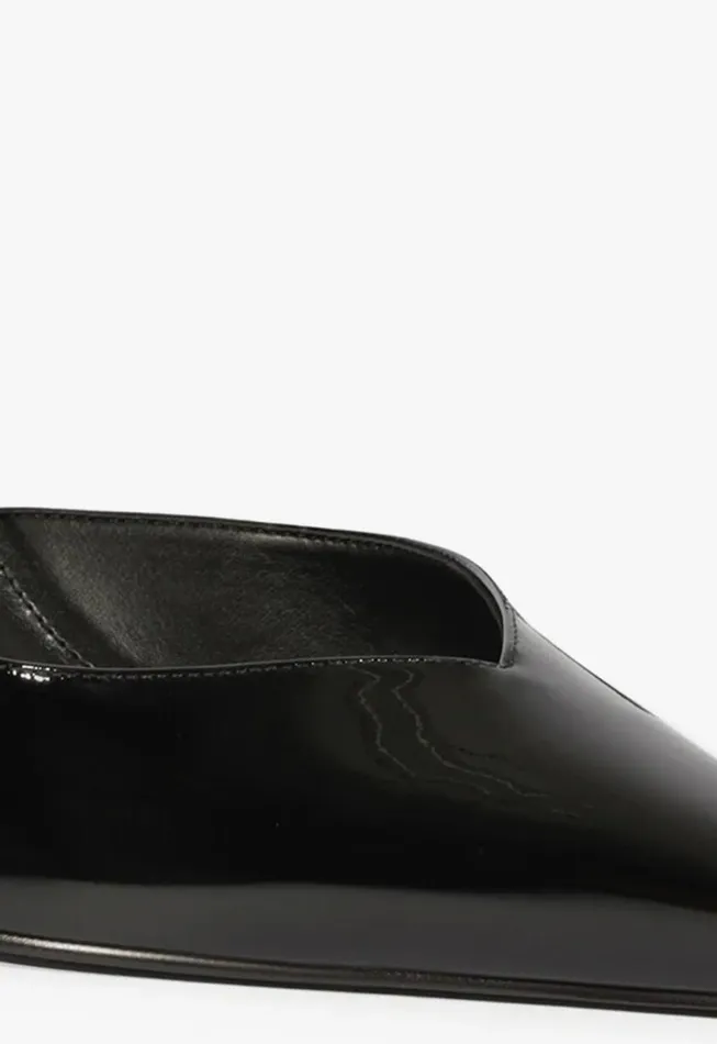 Schutz Shoes Pumps Lexi Sling Patent Leather Pump Black 8211 Women