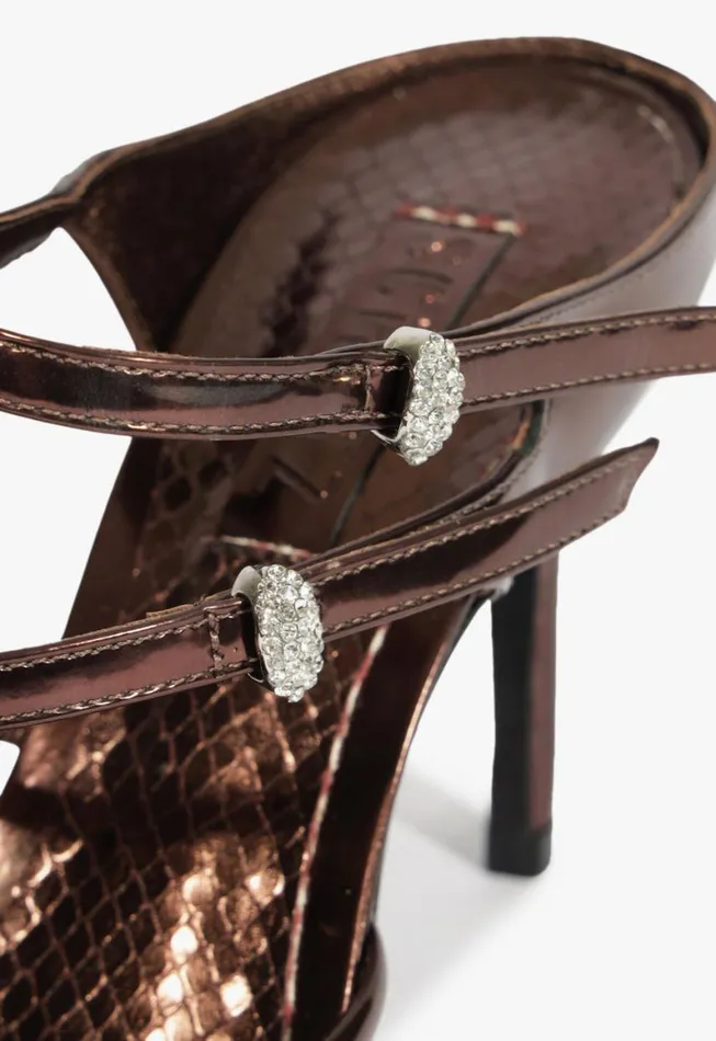 Schutz Shoes Pumps Tonya Mule Pump Dark Brown 8211 Women