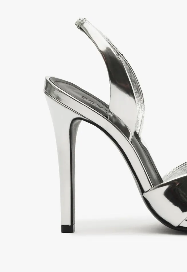Schutz Shoes Slingbacks Keefa Sling Sandal Silver 8211 Women