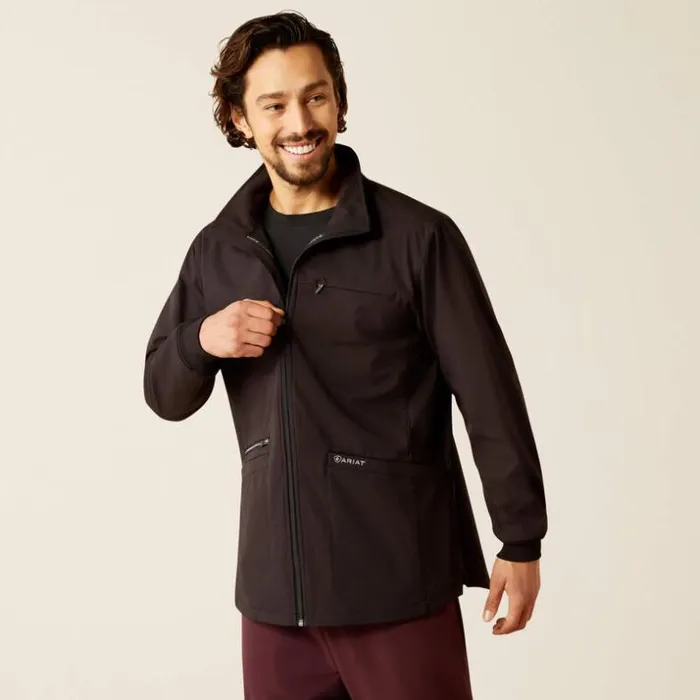Scrubs 8211 New Men Ariat Conrad Utility Scrub Jacket Black