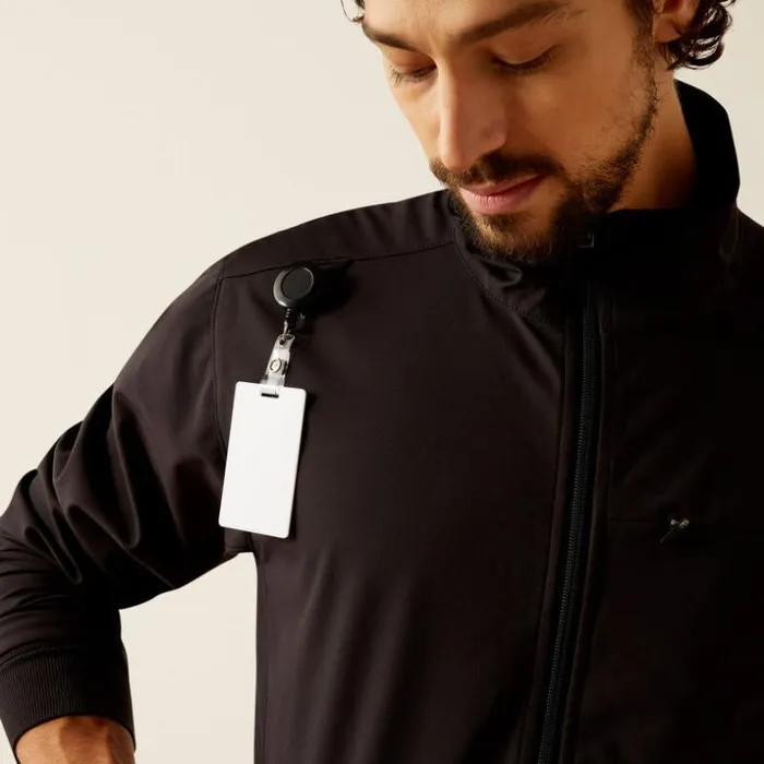Scrubs 8211 New Men Ariat Conrad Utility Scrub Jacket Black