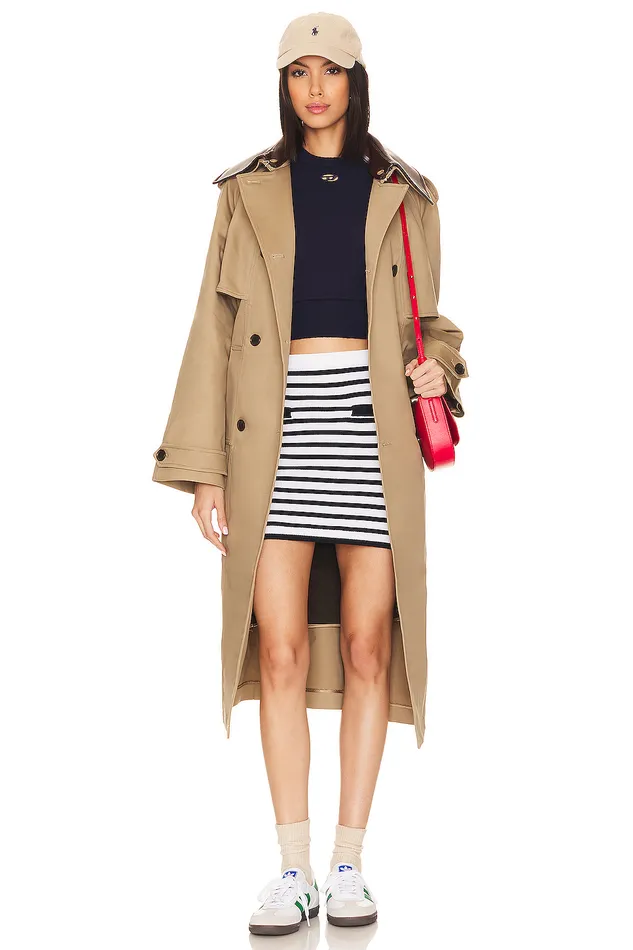 Selene Striped Skirt Black and White Women Lovers and Friends Skirts Selene Striped Skirt Black and White Women Lovers and Friends Skirts