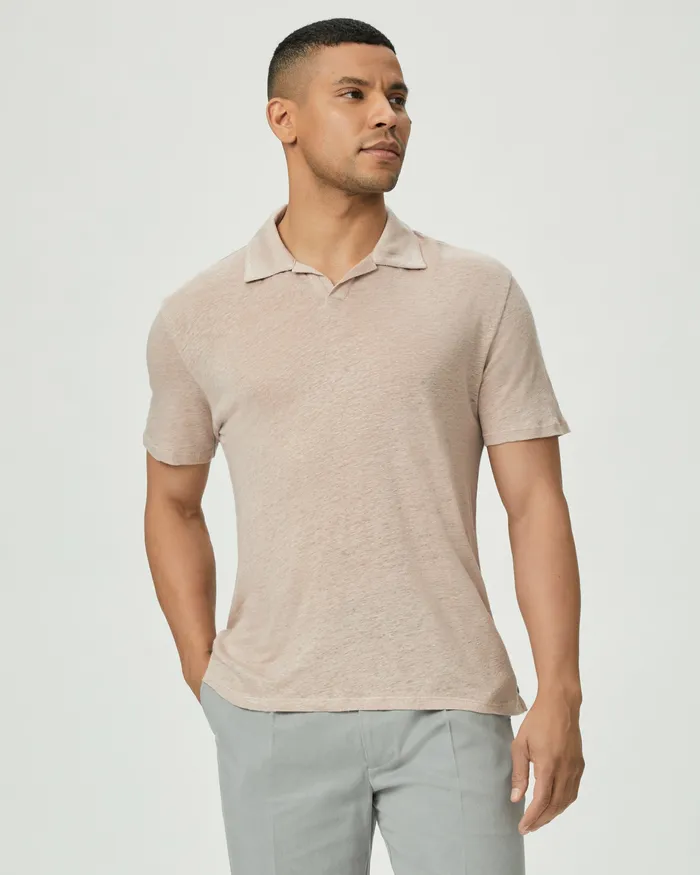 Shelton Polo 8211 Pale Rose Shirts PAIGE Men