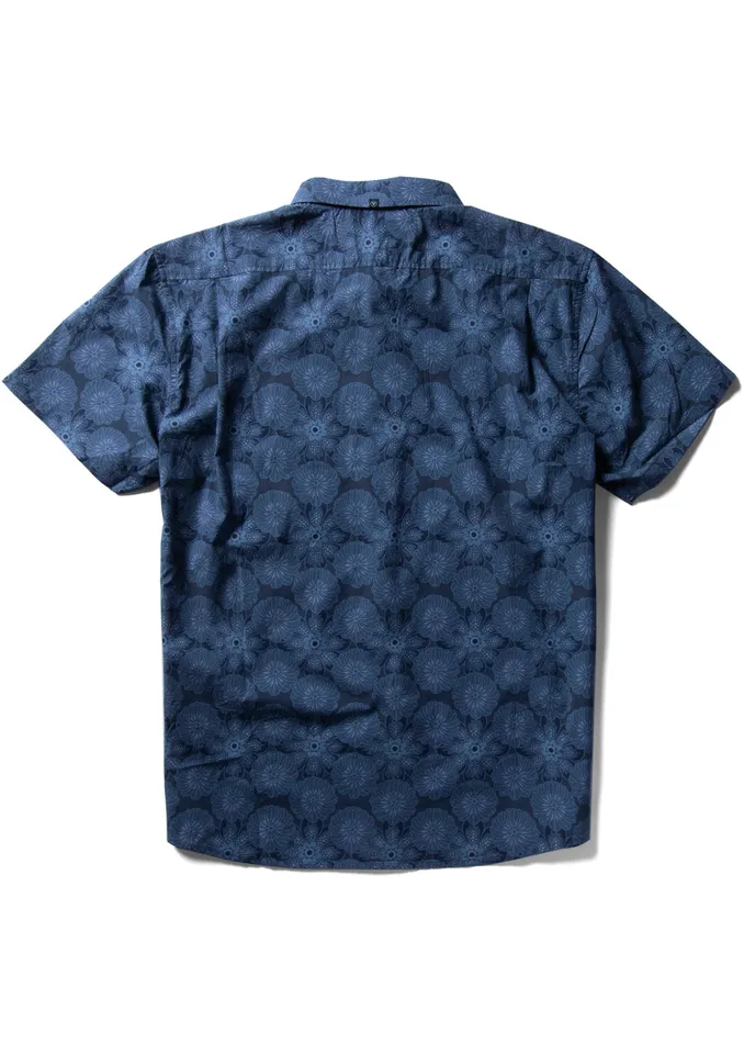 Shirts and Flannels Kerikeri Ss Eco Ss Shirt Harbor Blue Vissla Men Shirts and Flannels Kerikeri Ss Eco Ss Shirt Harbor Blue Vissla Men