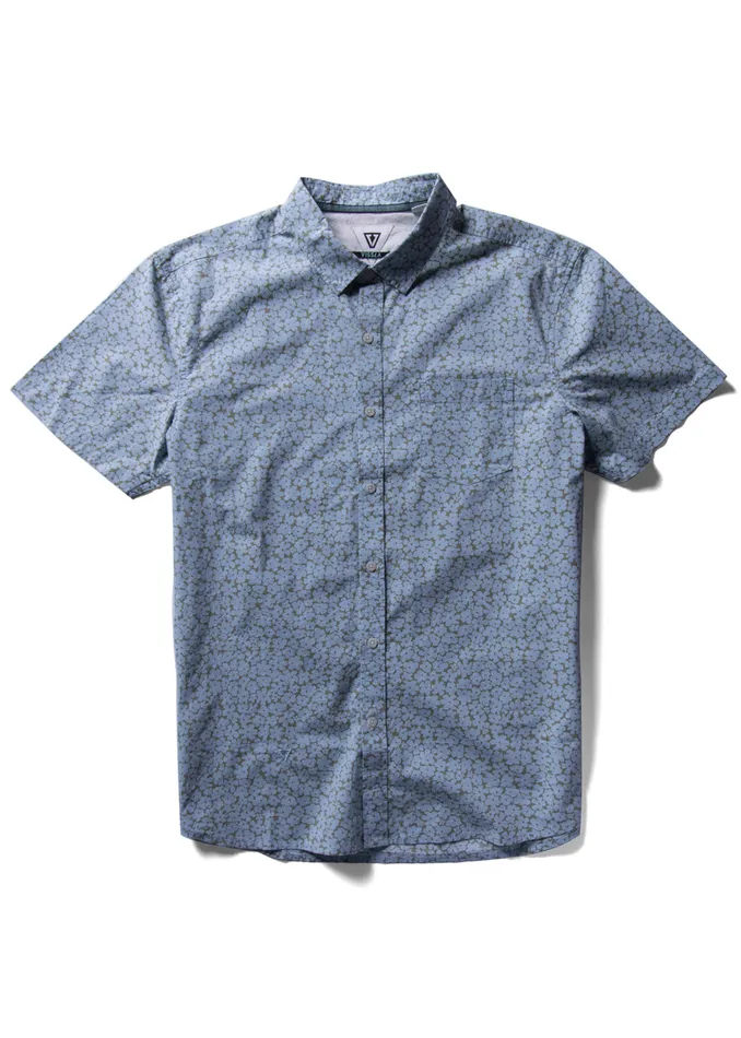 Shirts and Flannels Vissla Men Cut Up Ss Eco Ss Shirt Olive