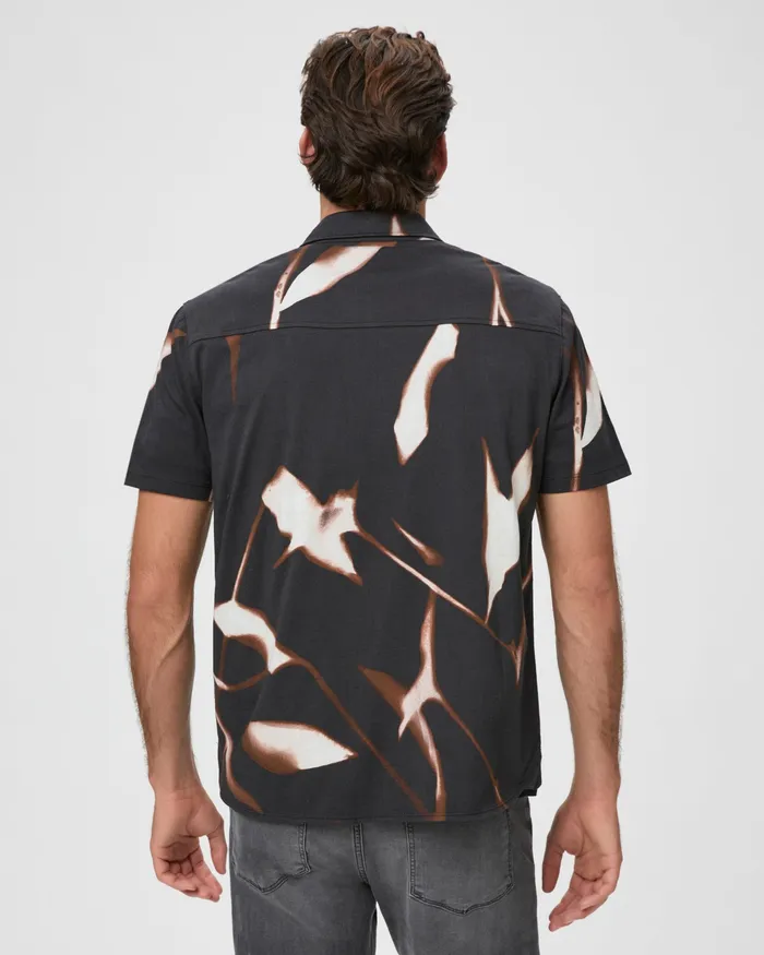 Shirts Men PAIGE Tillman Shirt 8211 Black Cinnamon Multi Shirts Men PAIGE Tillman Shirt 8211 Black Cinnamon Multi