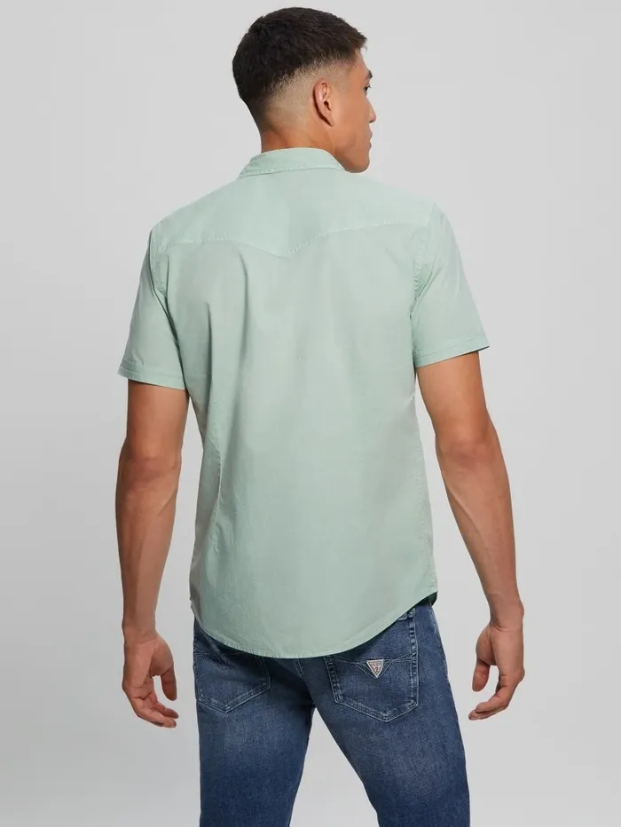 Shirts Nottingham Shirt Soft Mint 8211 GUESS Men Shirts Nottingham Shirt Soft Mint 8211 GUESS Men