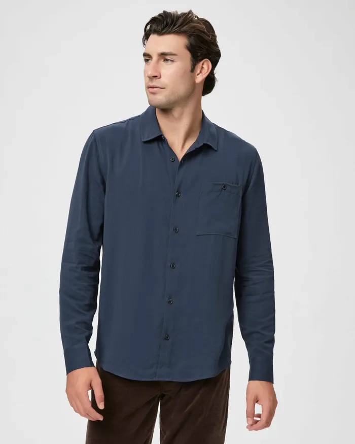 Shirts PAIGE Men Wardin Shirt 8211 Deep Ink