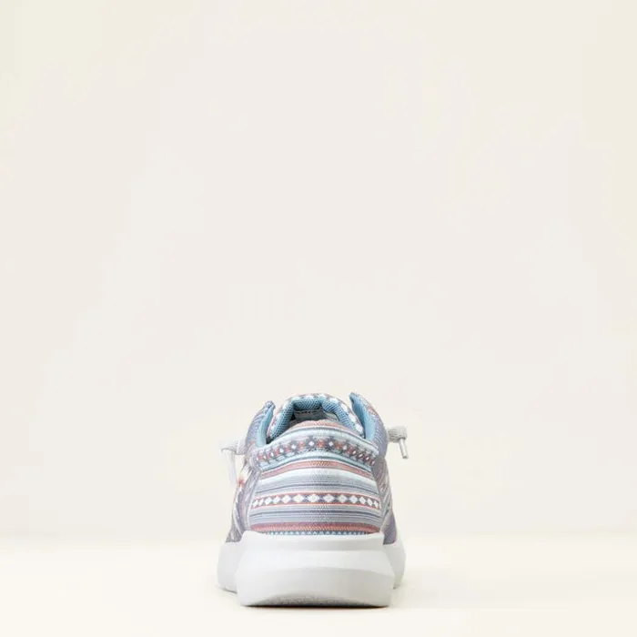Shoes and Sneakers Men Ariat Hilo Sendero Blue Boquillas Print