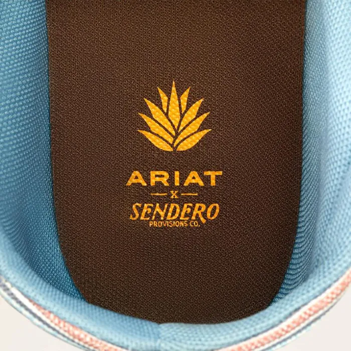 Shoes and Sneakers Men Ariat Hilo Sendero Blue Boquillas Print