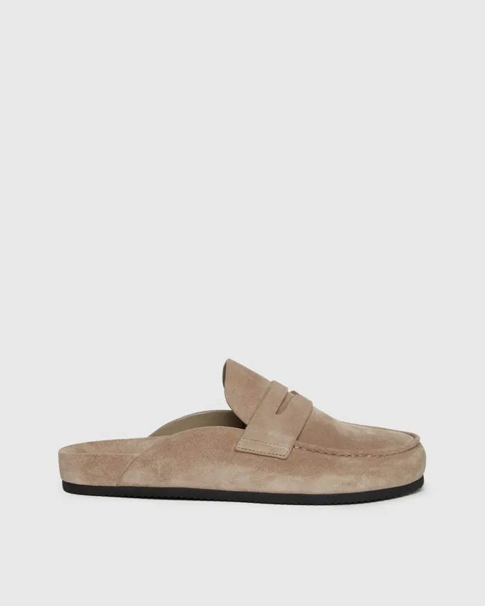 Shoes Men PAIGE Wynn Loafer 8211 Taupe Suede