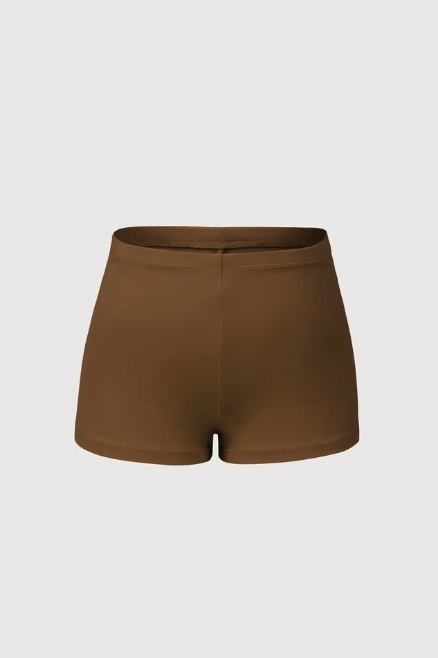 Shorts and Briefs Bloch Children Girls Starr High Waist Short Cocoa