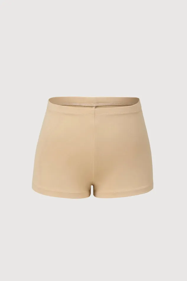 Shorts and Briefs Girls Starr High Waist Short Sand 8211 Bloch Children