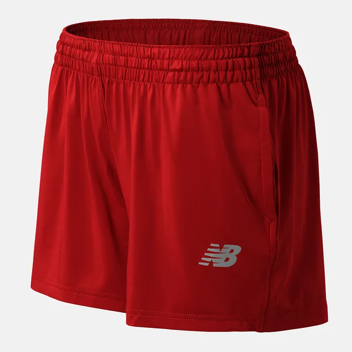 Shorts Women NB Tech Short TEAM RED New Balance