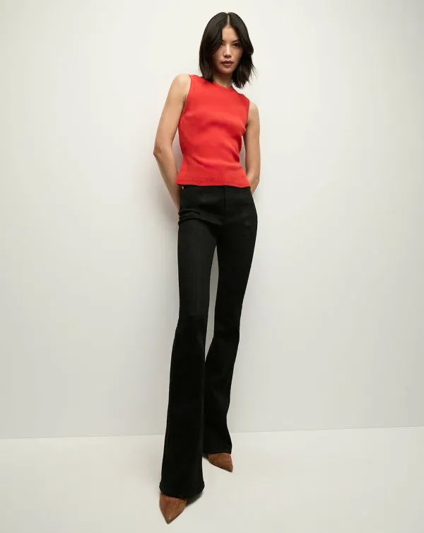 Sid CrewNeck Knit Tank Top Poppy Women Veronica Beard Tops Sid CrewNeck Knit Tank Top Poppy Women Veronica Beard Tops