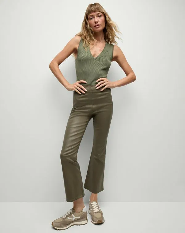 Sid Knit Tank Top Stone Army Women Veronica Beard Tops Sid Knit Tank Top Stone Army Women Veronica Beard Tops