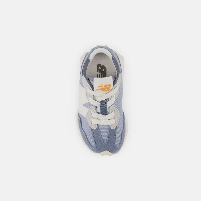 Size 0 8211 10 Kids 327 Bungee Lace Grey with Light Arctic Grey New Balance