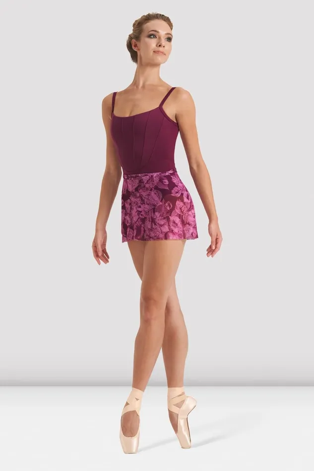 Skirts and Tutus Adult Ladies Teina Printed Wrap Skirt Potion Bloch
