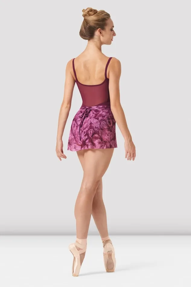Skirts and Tutus Adult Ladies Teina Printed Wrap Skirt Potion Bloch