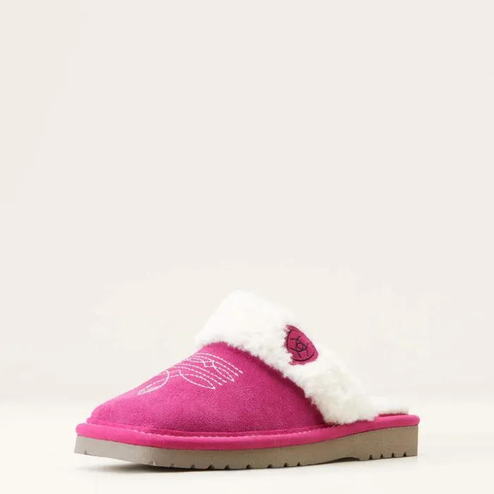 Slippers Women Ariat Jackie Square Toe Very Berry Pink