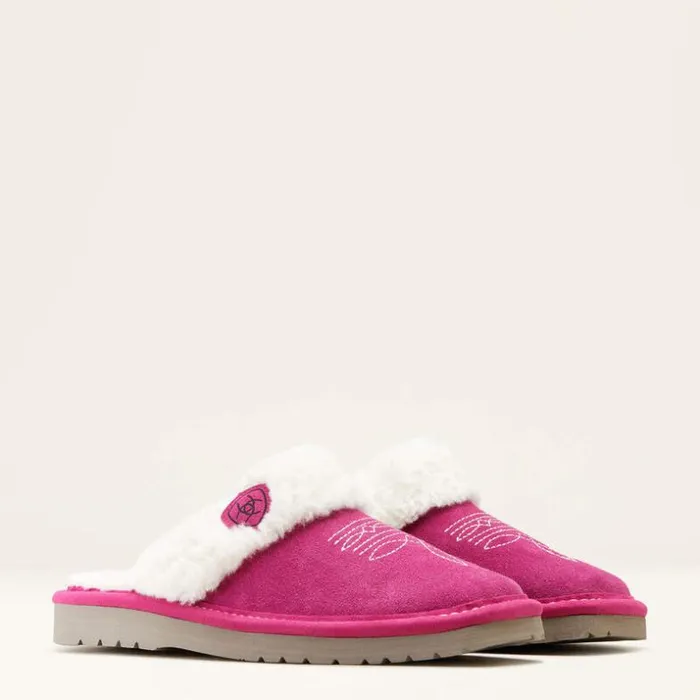 Slippers Women Ariat Jackie Square Toe Very Berry Pink Slippers Women Ariat Jackie Square Toe Very Berry Pink