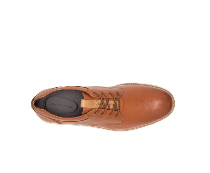 Sneakers Expert Pt Lace Up Cognac Leather Hush Puppies Men Sneakers Expert Pt Lace Up Cognac Leather Hush Puppies Men