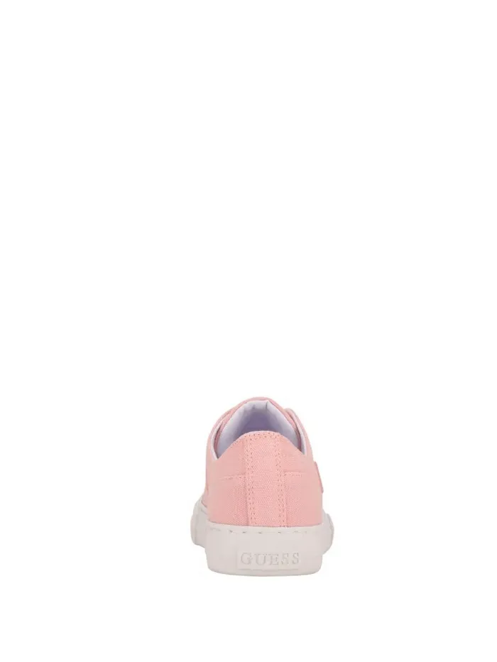Sneakers GUESS Women Pranze LowTop Canvas Sneakers Light Pink
