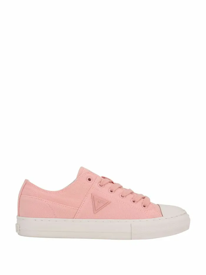 Sneakers GUESS Women Pranze LowTop Canvas Sneakers Light Pink